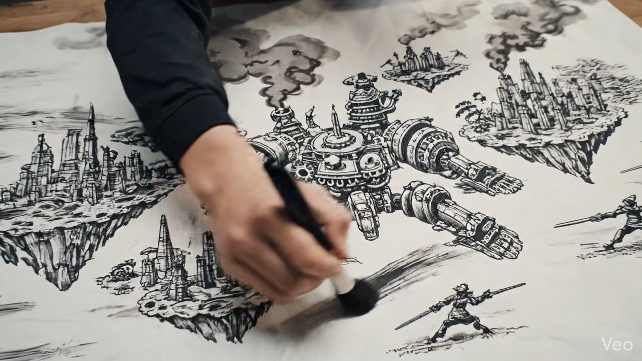 Kim Jung Gi Animation!